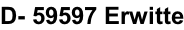 D- 59597 Erwitte